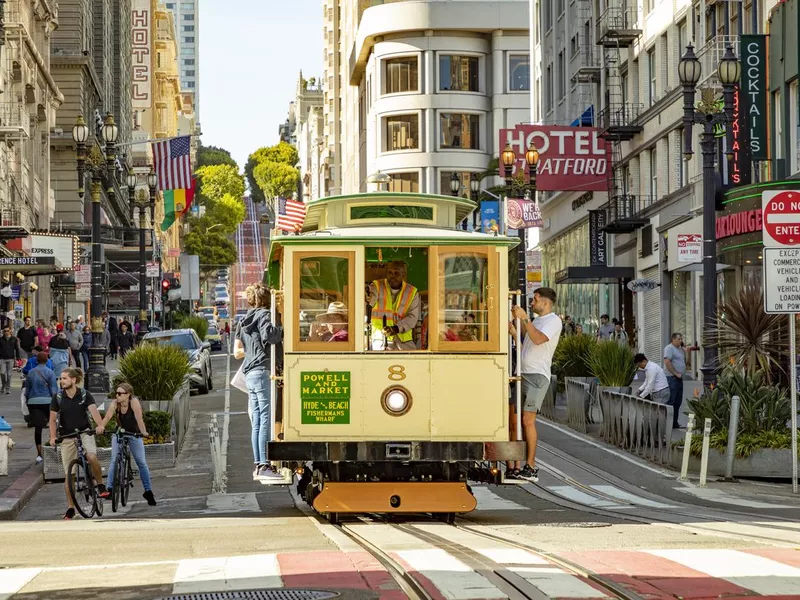 historic Cable Car Powell Hyde Line