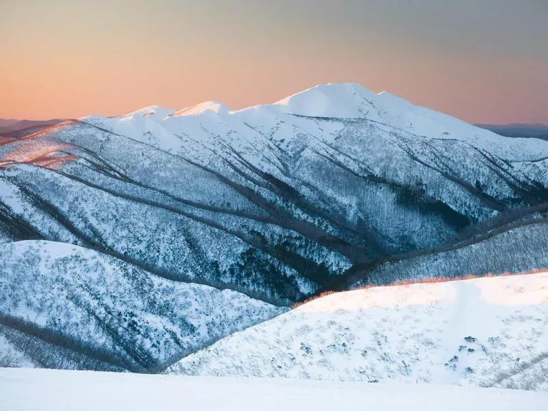 Mt Feathertop in the Australian Alps