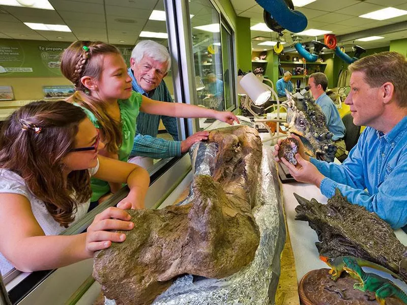 Paleo Prep Lab at the Children's museum of Indianapolis