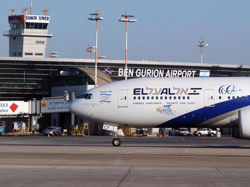 El Al plane grounded