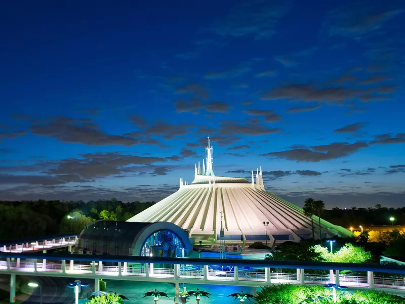 Space Mountain at Magic Kingdom Park