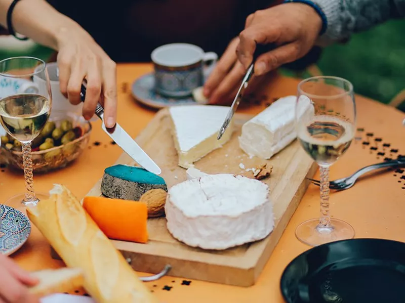 France cheese board