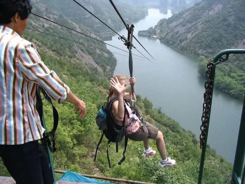 Simatai Zip Line, China