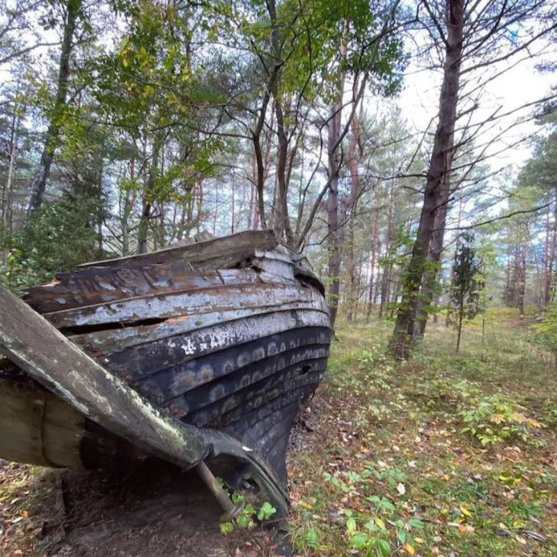 Mazirbe Boat Cemetery