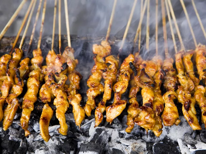 Indonesian Cuisine Chicken Satay