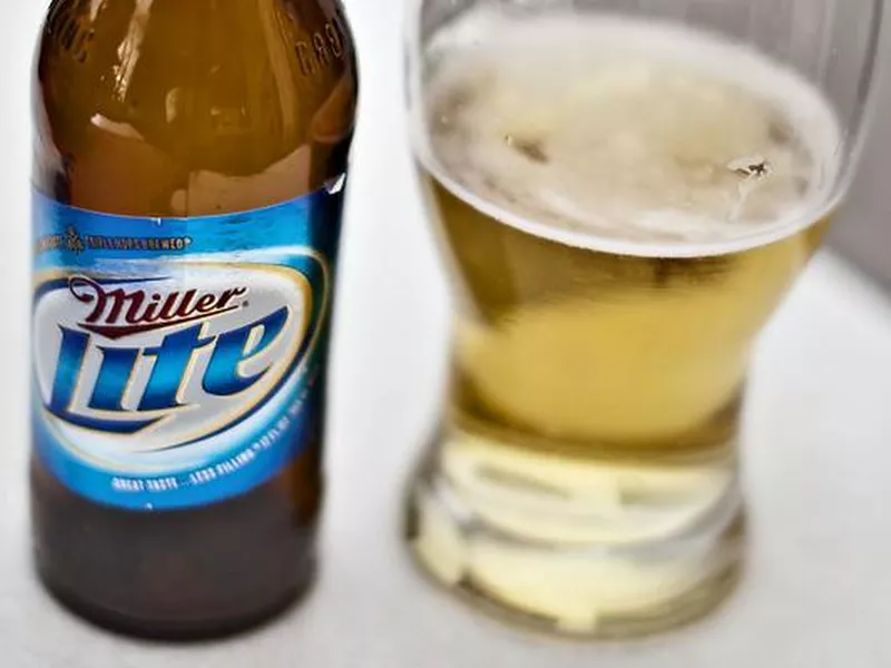 Bottle of Miller Lite