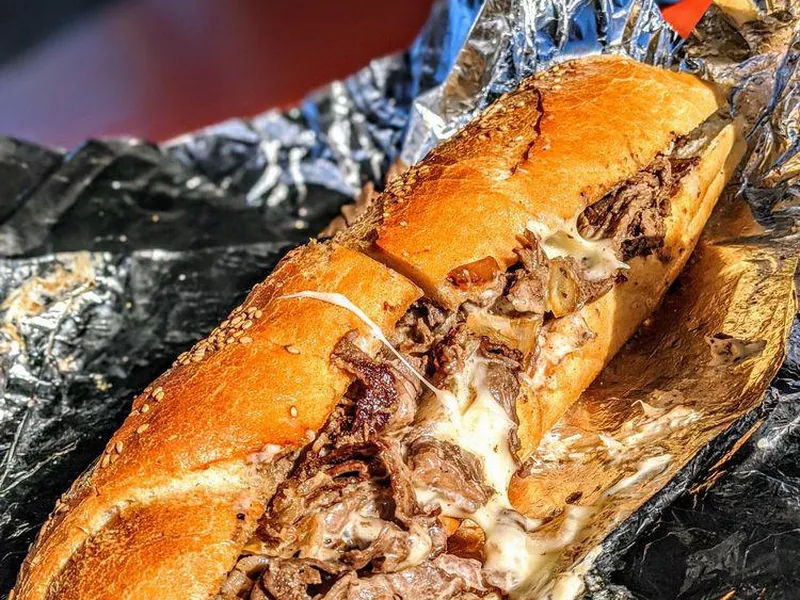 Cheesesteak sandwich