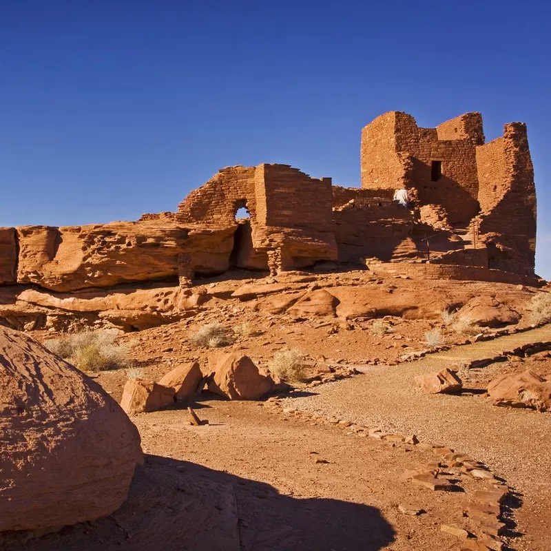 Wukoki Pueblo ruins, Flaggstaff, Arizona