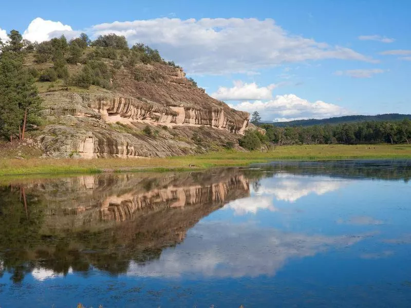 Wall Lake, Gila National Forest, New Mexico, USA