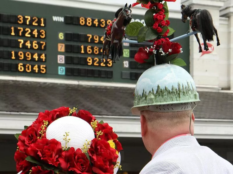 Kentucky Derby nature helmet hat