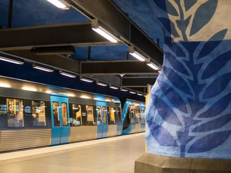 stockholm underground station