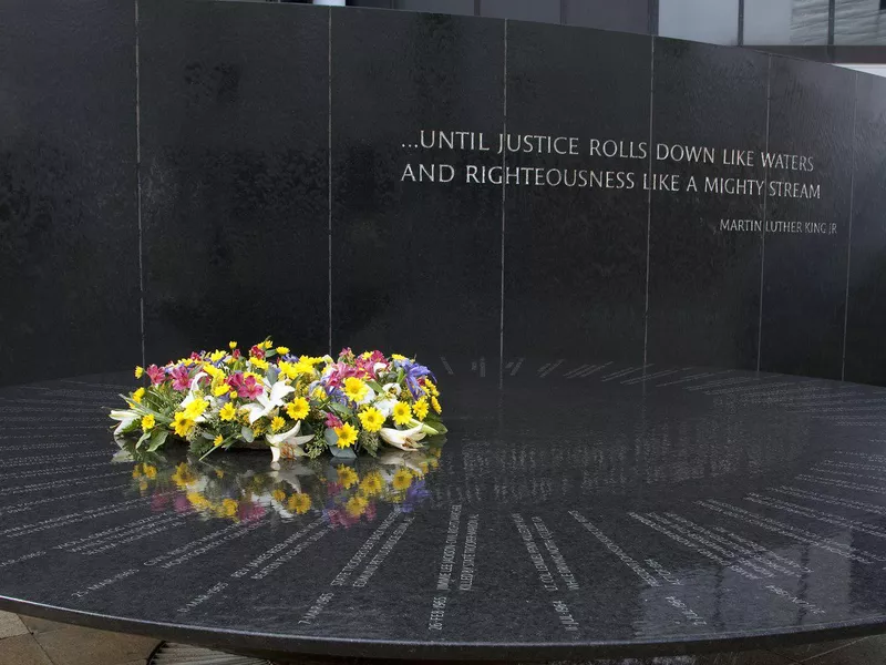 Civil Rights Memorial in Montgomery, Alabama