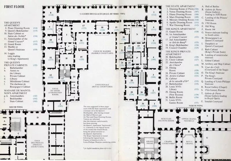 Versailles Map