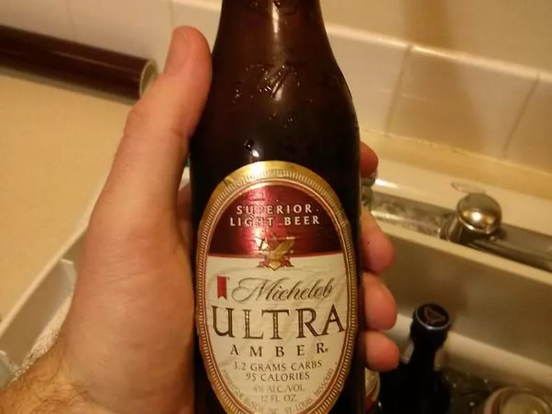 Michelob Ultra bottle