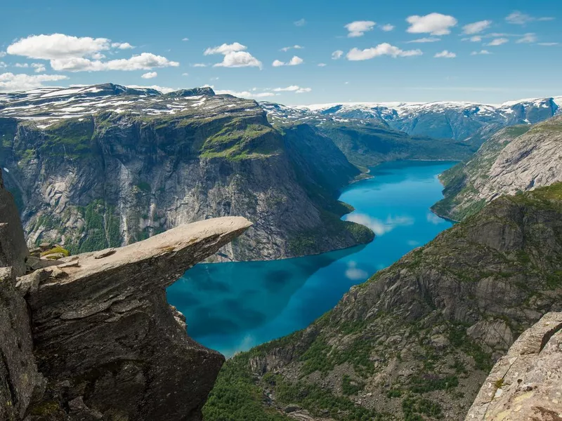 Trolltunga, Troll's tongue rock, Norway