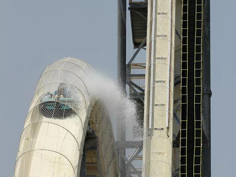 Verruckt roller coaster