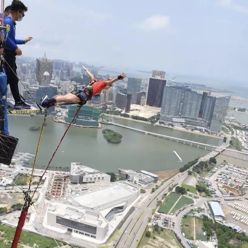 AJ Hackett Macau Tower Bungy Jump