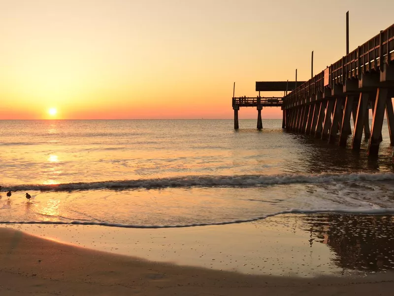 Tybee Island Pier at Sunrise