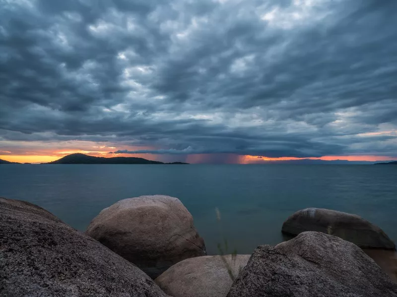 Domwe Island off Cape Maclear on Lake Malawi