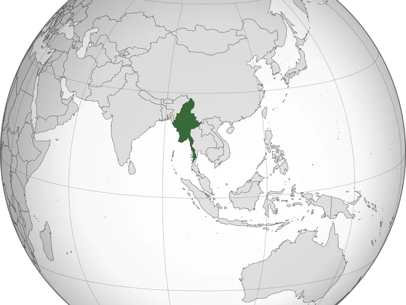 Map of Burma