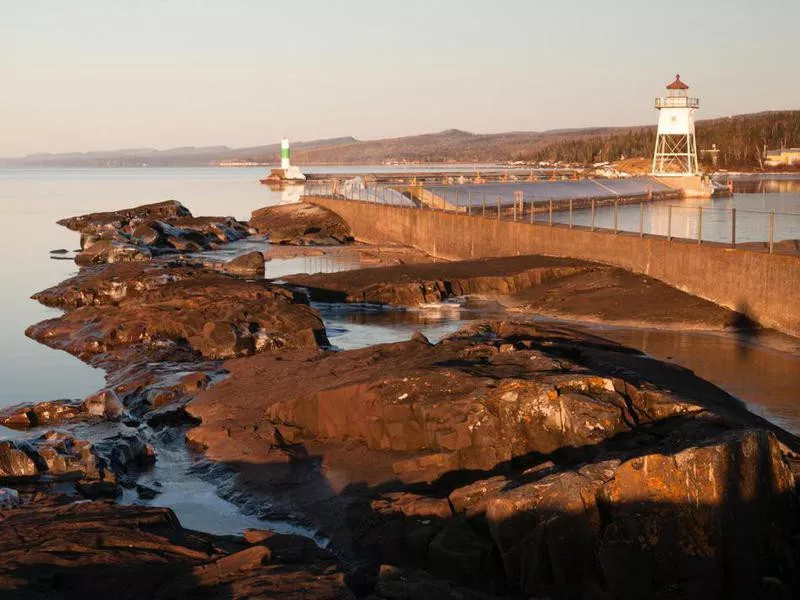 Grand Marais shore