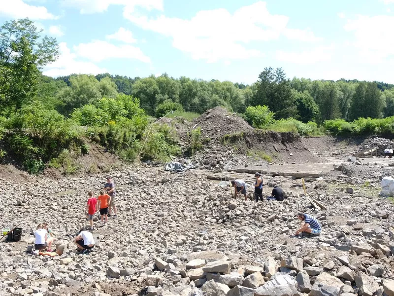 Herkimer diamond mine in New York