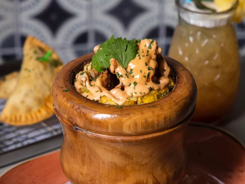 Mofongo at La Famosa in Washington, D.C.