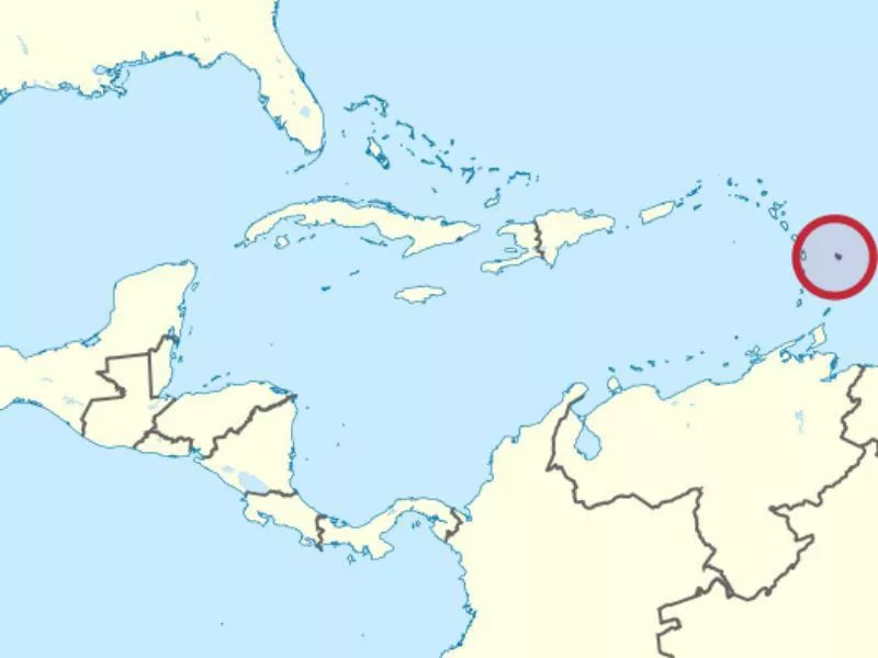 Barbados map