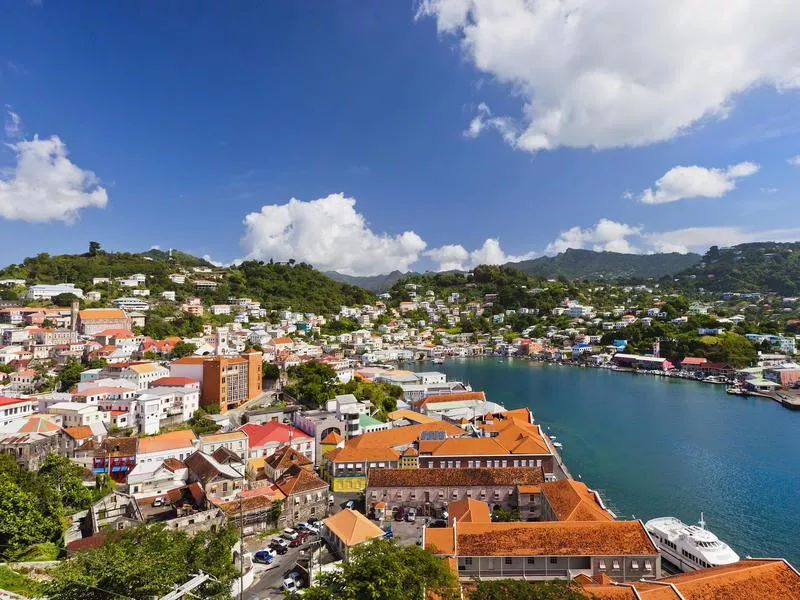 Grenada on a sunny day