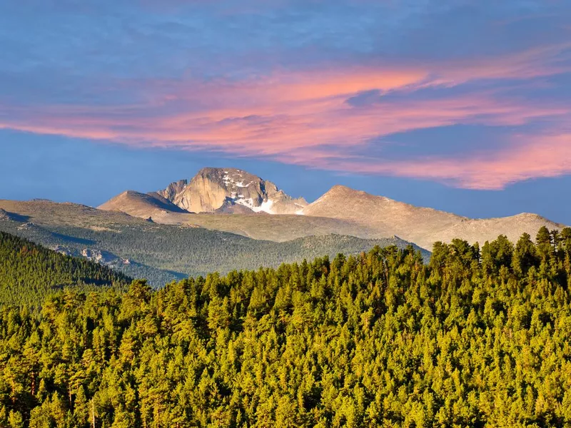 Long's Peak at Sunrise