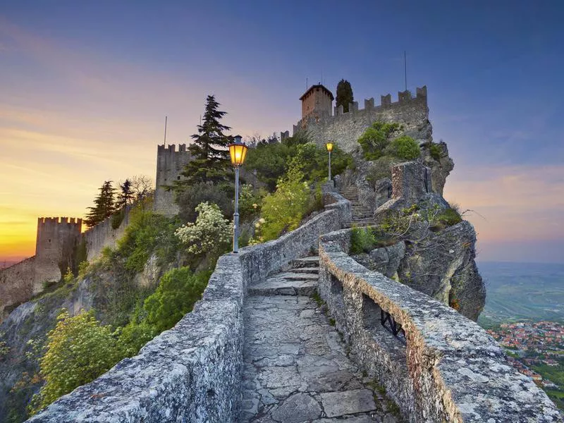 San Marino castle