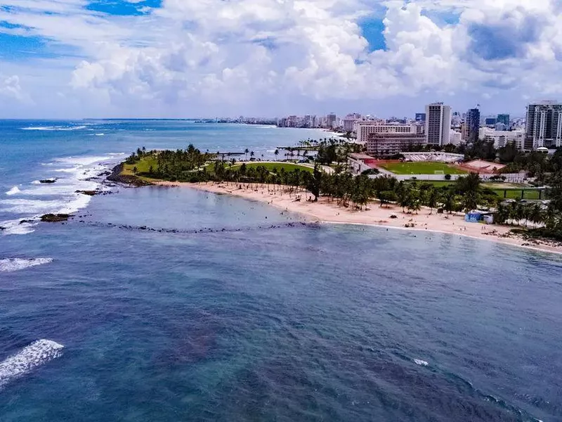 El Escambron Beach in San Juan