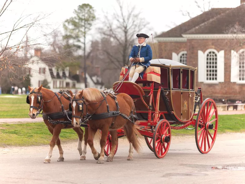 carriage ride in williamsburg virginia