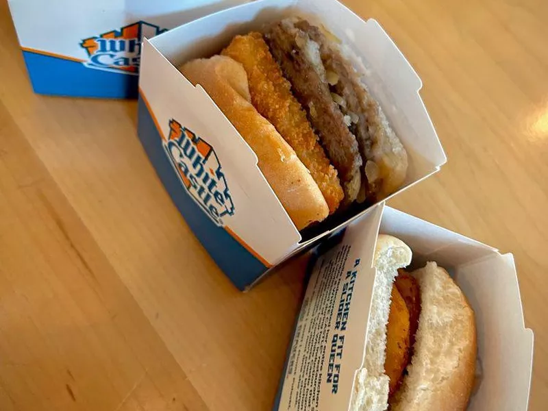 White Castle burgers