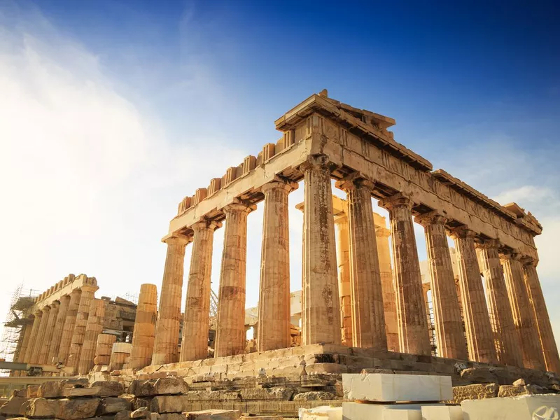 Acropolis Hill, Parthenon, Athens, Greece