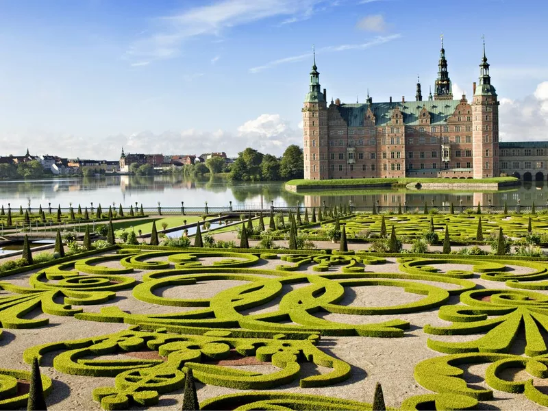 Frederiksborg Castle and Gardens in Hillerod, Denmark