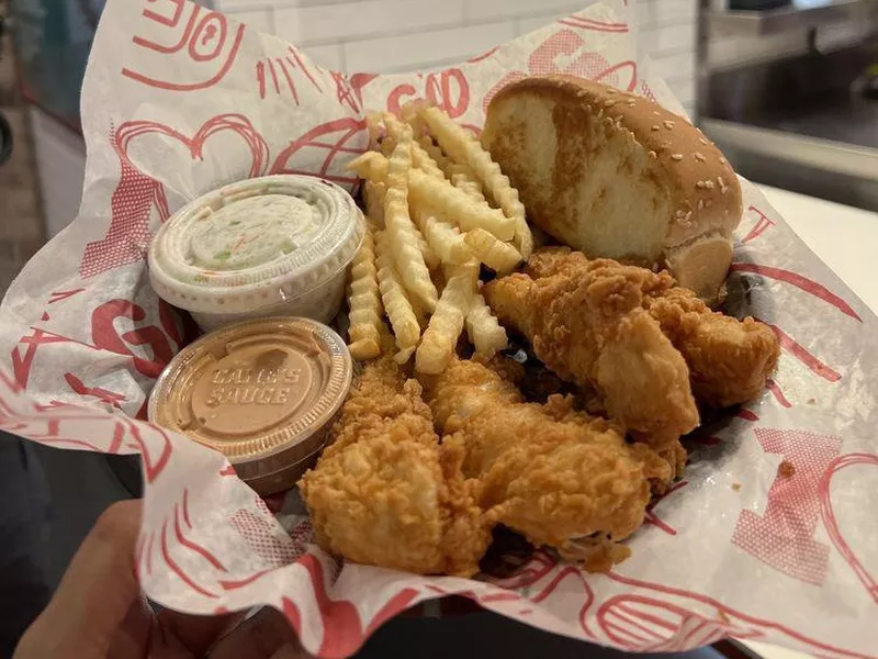 Raising Cane's chicken