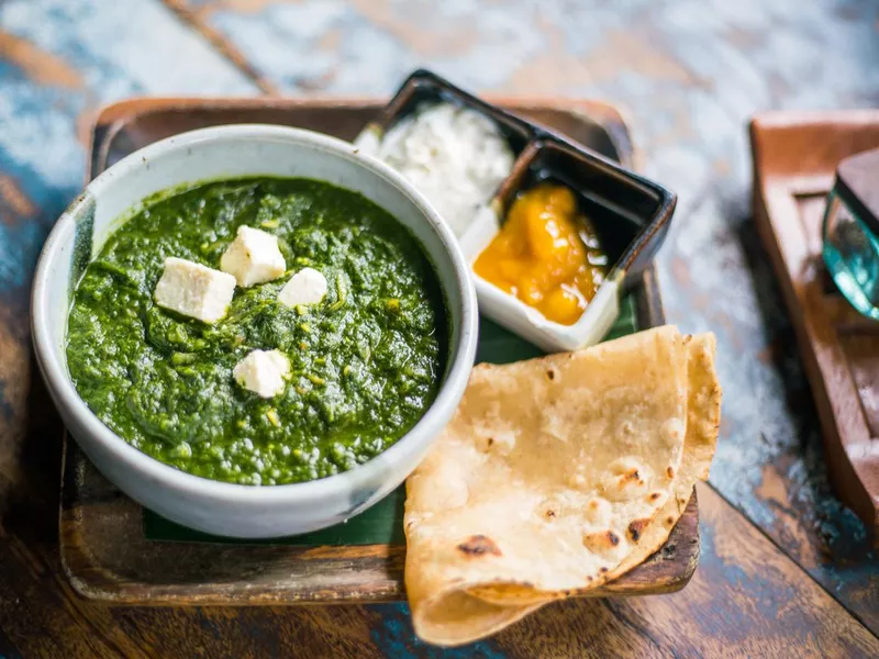 Palak paneer