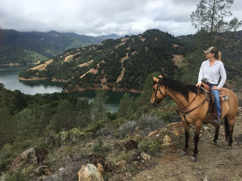 Horseback riding tour in Healdsburg