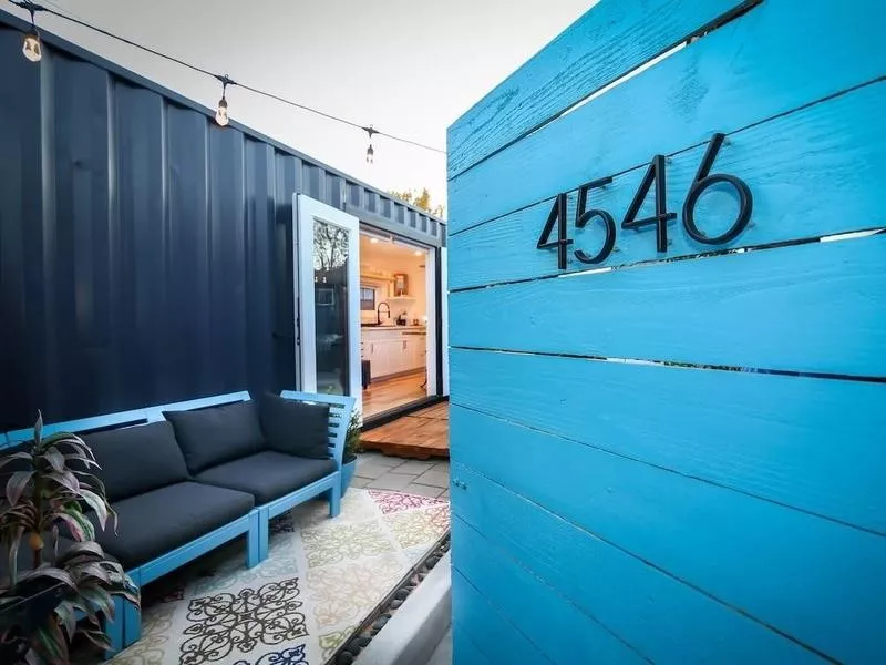 shipping container home