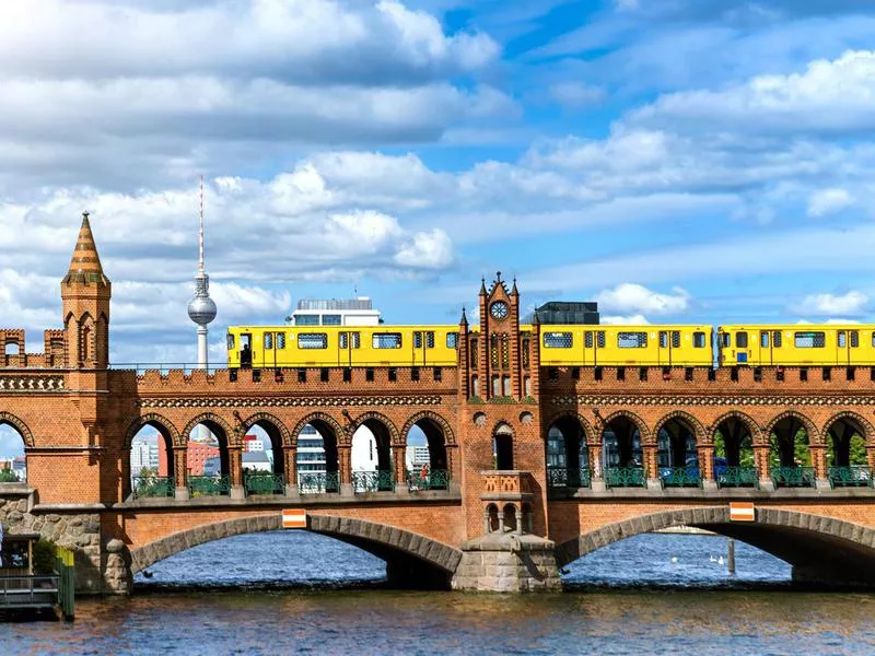 Oberbaum Bridge in Berlin, Germany