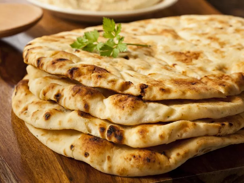 Indian Naan flatbread