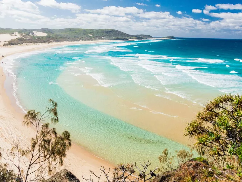 Fraser Island beach