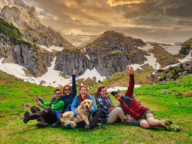 hiking in Romania