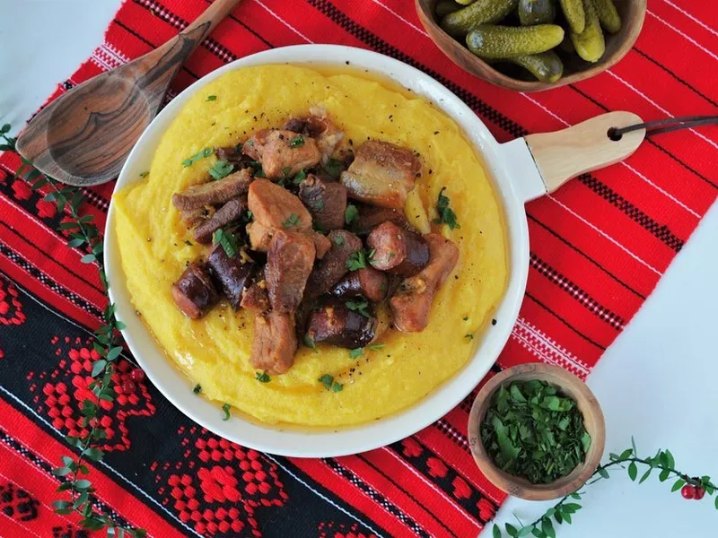 Romanian pork dish