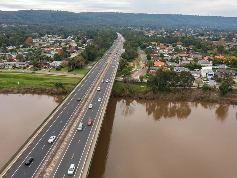 M4 Western Motorway in Australia