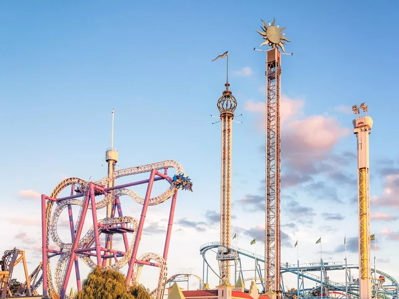 Grönan amusement park in Stockholm