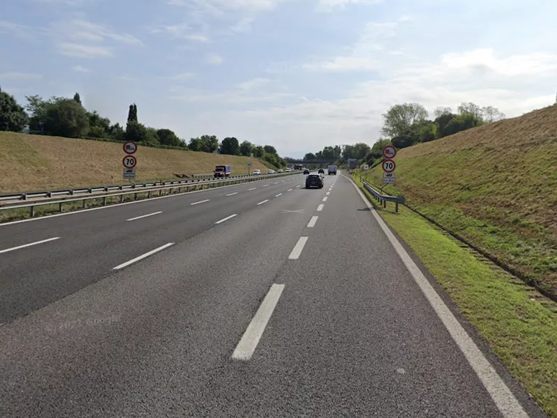 A51 highway in Italy