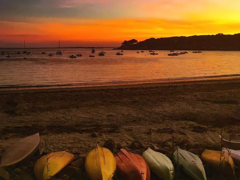 Sunset at Magnolia Lane Beach