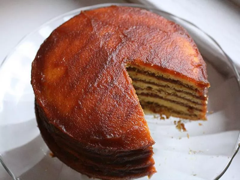 Appalachian apple stack cake